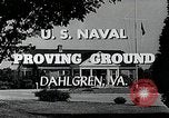 Image of 5 inch 38 caliber Dahlgren Virginia USA, 1951, second 20 stock footage video 65675077429