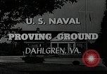 Image of 5 inch 38 caliber Dahlgren Virginia USA, 1951, second 21 stock footage video 65675077429