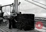 Image of Icebreaker, USS Burton Island (AGB-1) Pacific Ocean, 1952, second 34 stock footage video 65675077432