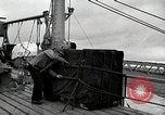 Image of Icebreaker, USS Burton Island (AGB-1) Pacific Ocean, 1952, second 35 stock footage video 65675077432