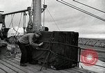 Image of Icebreaker, USS Burton Island (AGB-1) Pacific Ocean, 1952, second 36 stock footage video 65675077432