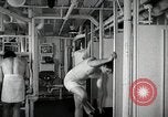 Image de santé et de bien-être à bord de brise-glace le USS Burton Island Gulf of Alaska USA, 1952, de la seconde 36 séquences d'archives historiques vidéo 65675077434