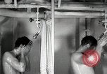 Image de santé et de bien-être à bord de brise-glace le USS Burton Island Gulf of Alaska USA, 1952, de la seconde 39 séquences d'archives historiques vidéo 65675077434