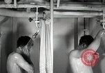 Image de santé et de bien-être à bord de brise-glace le USS Burton Island Gulf of Alaska USA, 1952, de la seconde 40 séquences d'archives historiques vidéo 65675077434
