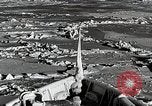 Image of USS Burton Island breaking way through ice in Bering Sea Bering Sea, 1952, second 27 stock footage video 65675077436