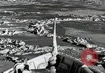 Image of USS Burton Island breaking way through ice in Bering Sea Bering Sea, 1952, second 35 stock footage video 65675077436