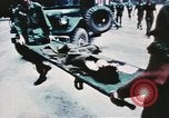 Image of wounded children airlifted via helicopter Vietnam, 1966, second 10 stock footage video 65675077439