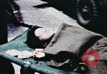 Image of wounded children airlifted via helicopter Vietnam, 1966, second 19 stock footage video 65675077439