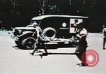 Image of medical aid via Huey helicopter and ambulance Vietnam, 1966, second 50 stock footage video 65675077440