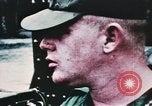 Image of medical aid via Huey helicopter and ambulance Vietnam, 1966, second 56 stock footage video 65675077440