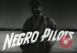 Image Pilotes d'aviateurs afro-américains Tuskegee Tuskegee Alabama USA, 1942, de la seconde 18 séquences d'archives historiques vidéo 65675077452