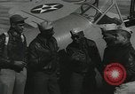 Image Pilotes d'aviateurs afro-américains Tuskegee Tuskegee Alabama USA, 1942, de la seconde 35 séquences d'archives historiques vidéo 65675077452