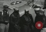 Image Pilotes d'aviateurs afro-américains Tuskegee Tuskegee Alabama USA, 1942, de la seconde 37 séquences d'archives historiques vidéo 65675077452