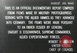 Image Carte de l'Europe United States USA, 1946, de la seconde 46 séquences d'archives historiques vidéo 65675077467