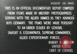 Image Carte de l'Europe United States USA, 1946, de la seconde 51 séquences d'archives historiques vidéo 65675077467