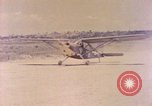 Image of L-5 aircraft Okinawa Ryukyu Islands, 1945, second 39 stock footage video 65675077471