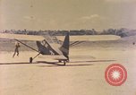 Image of L-5 aircraft Okinawa Ryukyu Islands, 1945, second 49 stock footage video 65675077471