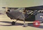 Image of L-5 aircraft Okinawa Ryukyu Islands, 1945, second 12 stock footage video 65675077472