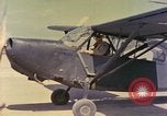 Image of L-5 aircraft Okinawa Ryukyu Islands, 1945, second 13 stock footage video 65675077472