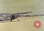 Image of L-5 aircraft Okinawa Ryukyu Islands, 1945, second 47 stock footage video 65675077472