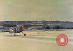 Image of L-5 aircraft Okinawa Ryukyu Islands, 1945, second 52 stock footage video 65675077472