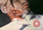 Image of wounded Marine Iwo Jima, 1945, second 19 stock footage video 65675077473