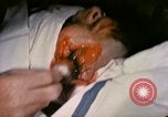 Image of wounded Marine Iwo Jima, 1945, second 38 stock footage video 65675077473
