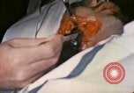 Image of wounded Marine Iwo Jima, 1945, second 41 stock footage video 65675077473