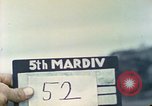 Image of wounded Marine Iwo Jima, 1945, second 5 stock footage video 65675077474