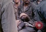 Image of wounded Marine Iwo Jima, 1945, second 8 stock footage video 65675077474