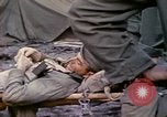 Image of wounded Marine Iwo Jima, 1945, second 11 stock footage video 65675077474