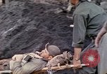Image of wounded Marine Iwo Jima, 1945, second 14 stock footage video 65675077474