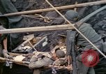 Image of wounded Marine Iwo Jima, 1945, second 17 stock footage video 65675077474