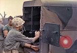 Image of wounded Marine Iwo Jima, 1945, second 33 stock footage video 65675077474