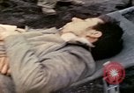Image of wounded Marine Iwo Jima, 1945, second 42 stock footage video 65675077474