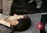 Image of wounded Marine Iwo Jima, 1945, second 43 stock footage video 65675077474