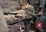 Image of wounded Marine Iwo Jima, 1945, second 49 stock footage video 65675077474