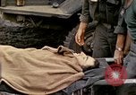 Image of wounded Marine Iwo Jima, 1945, second 60 stock footage video 65675077474