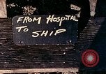 Image of Okinawa wounded evacuated Okinawa Ryukyu Islands, 1945, second 3 stock footage video 65675077506