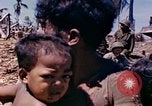 Image of natives Eniwetok Atoll Marshall Islands, 1944, second 18 stock footage video 65675077521