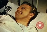 Image of navy sailor recovering from surgery California United States USA, 1945, second 41 stock footage video 65675077527