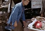 Image of wounded evacuated to hospital ship Saipan Northern Mariana Islands, 1945, second 59 stock footage video 65675077537