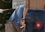 Image of wounded evacuated to hospital ship Saipan Northern Mariana Islands, 1945, second 61 stock footage video 65675077537
