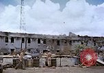 Image of wounded Marines Saipan Northern Mariana Islands, 1945, second 15 stock footage video 65675077539