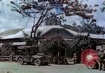 Image of wounded Marines Saipan Northern Mariana Islands, 1945, second 39 stock footage video 65675077539