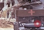 Image of wounded Marines Saipan Northern Mariana Islands, 1945, second 7 stock footage video 65675077540