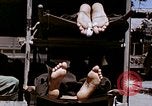 Image of wounded Marines Saipan Northern Mariana Islands, 1945, second 19 stock footage video 65675077540