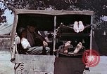 Image of wounded Marines Saipan Northern Mariana Islands, 1945, second 26 stock footage video 65675077540