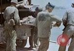 Image of wounded Marines Saipan Northern Mariana Islands, 1945, second 48 stock footage video 65675077540