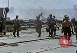 Image of wounded Marines Saipan Northern Mariana Islands, 1945, second 62 stock footage video 65675077540